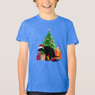 Die Alberne Überraschung des Weihnachtsmannes Die Tri-Blend Shirt