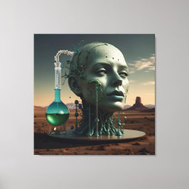 Die Alchimie der menschlichen Evolution Leinwanddruck