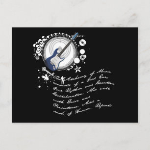 Die Alchimie der Musik Postkarte