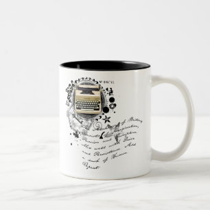Die Alchimie des Schreibens Zweifarbige Tasse