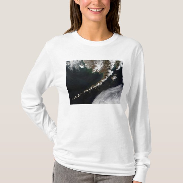 Die Aleutischen Inseln und die Halbinsel Alaska T-Shirt (Vorderseite)