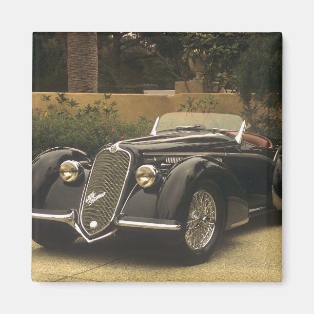 Die Alfa Romeo 8C 2900B ist eine sehr seltene und  Magnet (Vorne)