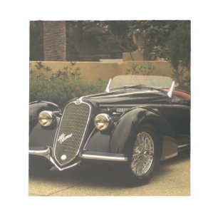 Die Alfa Romeo 8C 2900B ist eine sehr seltene und  Notizblock