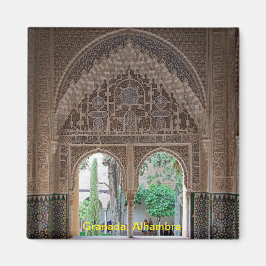 Die Alhambra. Geschmacksmusterteil Magnet