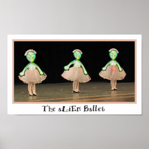 Die Alien Ballett! Poster