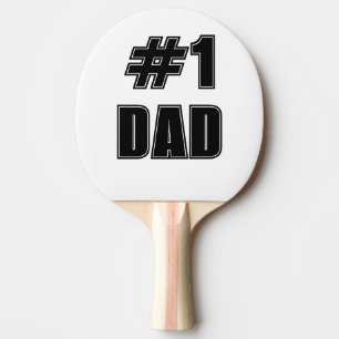 Die All-Star-Nummer-1-Vater-Uni-Schrift Tischtennis Schläger