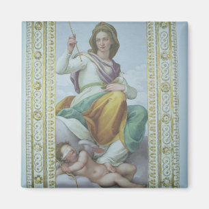 Die Allegorie der Keuschheit (Fresko) Magnet