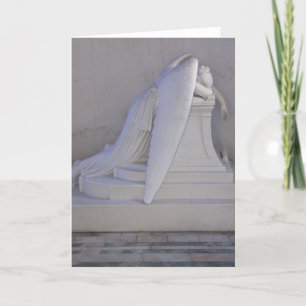 Die Alone Angel Card niemals abwischen (Seitenansi Karte