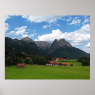 Die Alpen Poster
