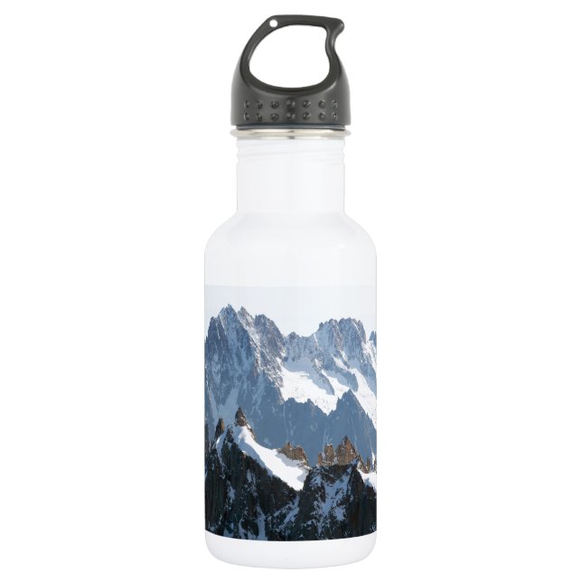 Die Alpen - prächtig! Trinkflasche (Vorderseite)