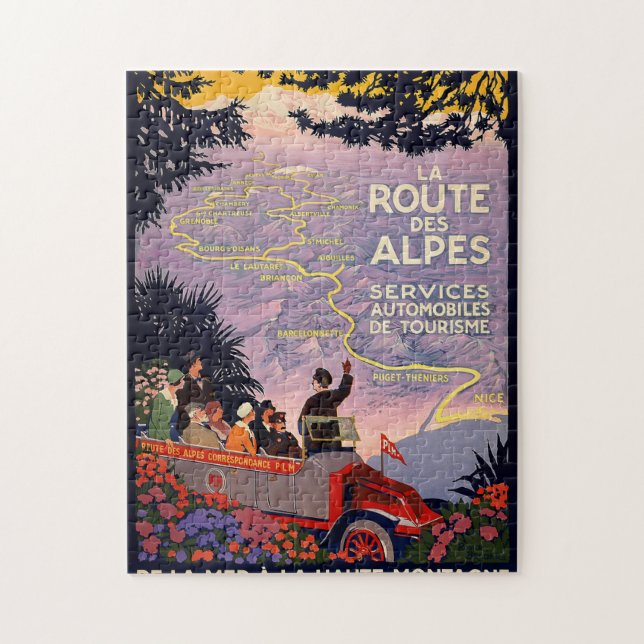 Die Alpenstraße (Vertikal)