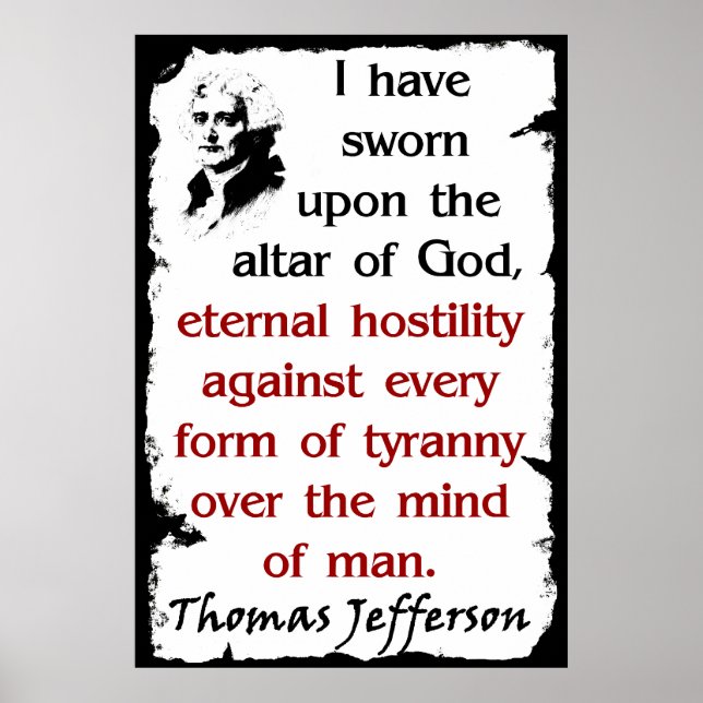 Die Altar Gottes Poster (Vorne)