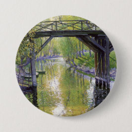 Die Alte Brücke (mit Typ Rose) Button