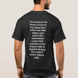 Die alte Dame und ihre Umbrellas Hankamer Artjunkh T-Shirt