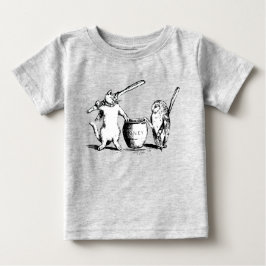 Die alte Eule und der Pussycat Baby T-shirt