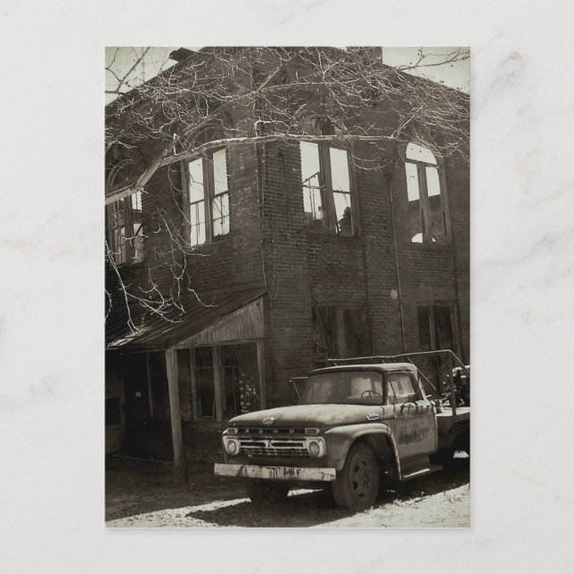 Die alte Fabrik Postkarte (Vorderseite)
