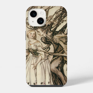Die alte Frau im Wald von Arthur Rackham iPhone Hülle