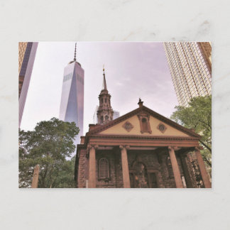 Die alte Garde. Historische St. Paul's Kapelle. Postkarte