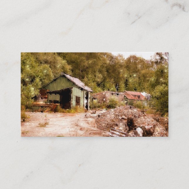 DIE ALTE GOLD MINE VISITENKARTE (Vorderseite)