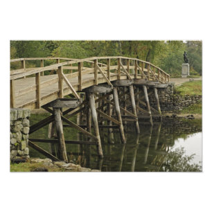 Die alte Nordbrücke, der kleinste Mann Fotodruck