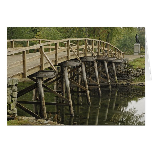 Die alte Nordbrücke, die Minute Man National (Vorderseite (Horizontal))