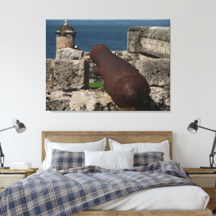 Die alte Stadt Cartagena Canvas Print Leinwanddruck