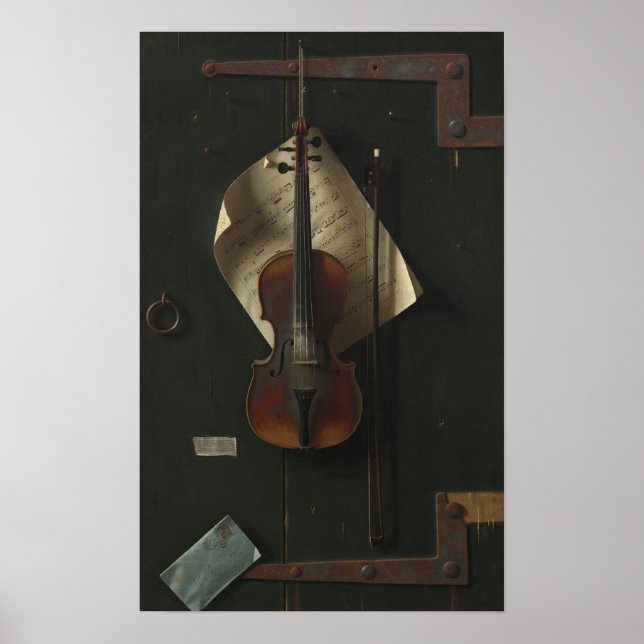 Die alte Violine Poster (Vorne)