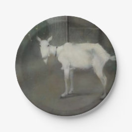 Die alte Ziege (von Jan Mankes) Pappteller