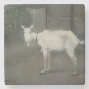 Die alte Ziege (von Jan Mankes) Steinuntersetzer
