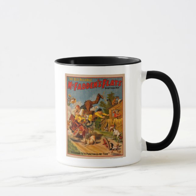 Die alten, verlässlichen McFadden's Flats alles Ne Tasse (Rechts)
