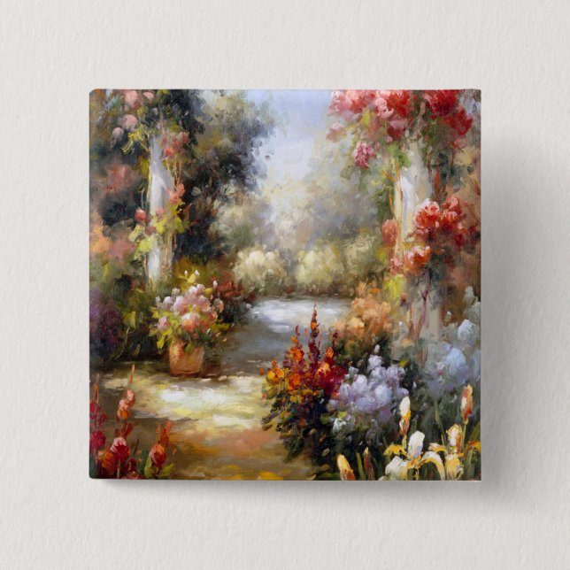 Die alten Zeiten I Button (Vorderseite)