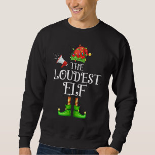 Die älteste Elf Matching Group Weihnachten Sweatshirt