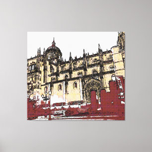 Die Altstadt der Universität Salamanca Leinwanddruck