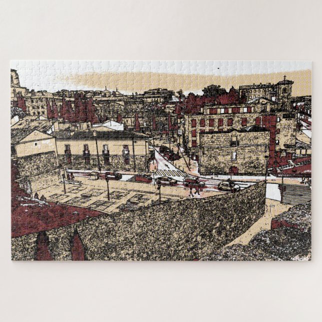 Die Altstadt von Salamanca Spanien (Horizontal)