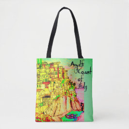 Die Amalfi-Küste der Italien-Taschen-Tasche durch Tasche