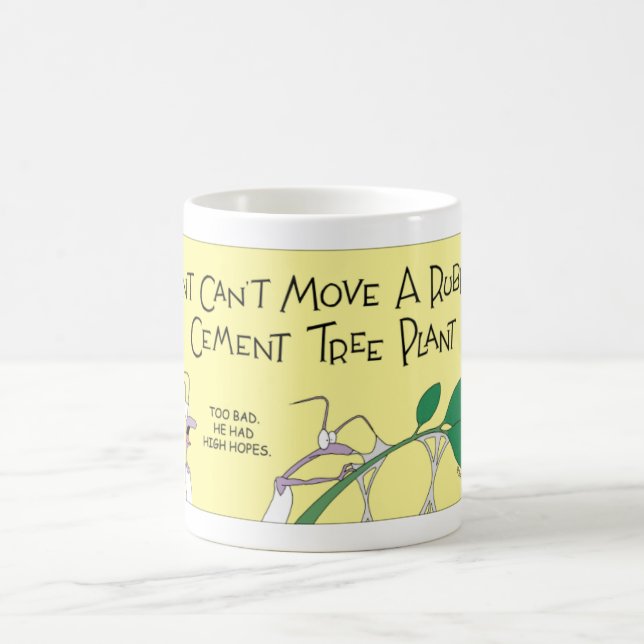 Die Ameise und der Gummibaum Kaffeetasse (Mittel)