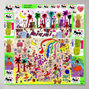 Die Ameise weiß Poster