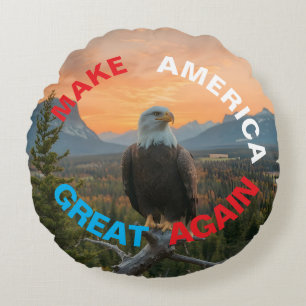 DIE AMERIKANER WIEDER ERHEBLICH ZUM SONNENREISE MA RUNDES KISSEN