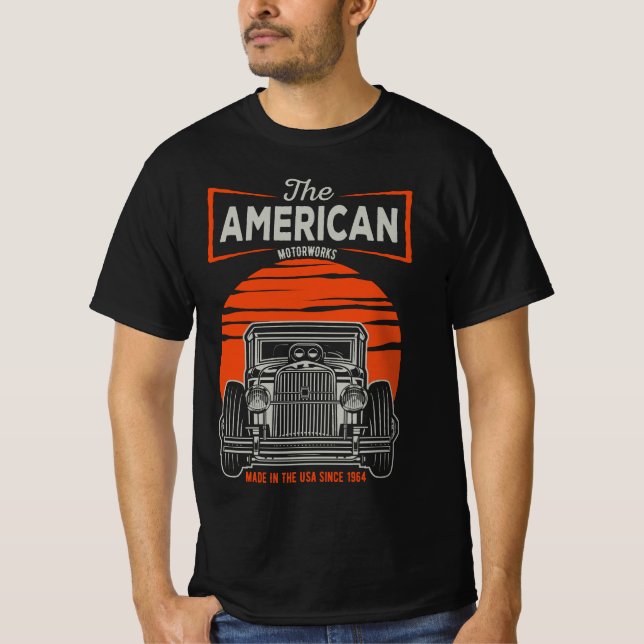Die amerikanische Autobahn T-Shirt (Vorderseite)