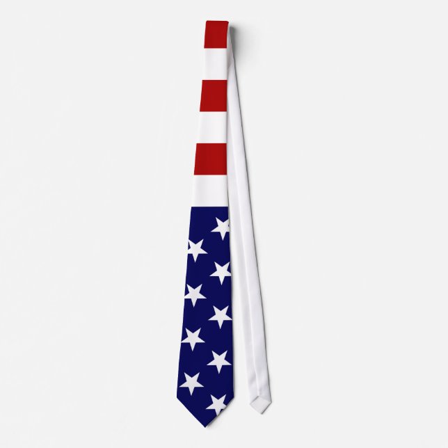 Die amerikanische Flagge Krawatte (Vorderseite)