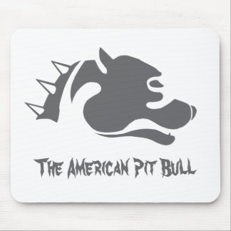 Die amerikanische Pitbull - Mausunterlage Mousepad