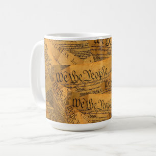 Die amerikanische Verfassung Kaffeetasse