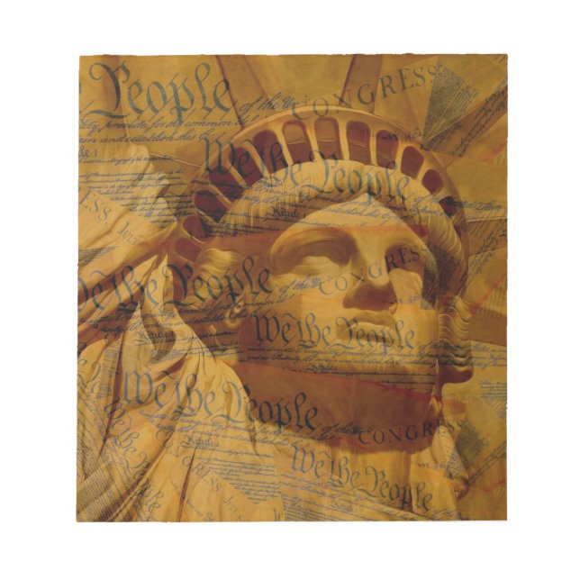 Die amerikanische Verfassung Notizblock (Vorderseite)