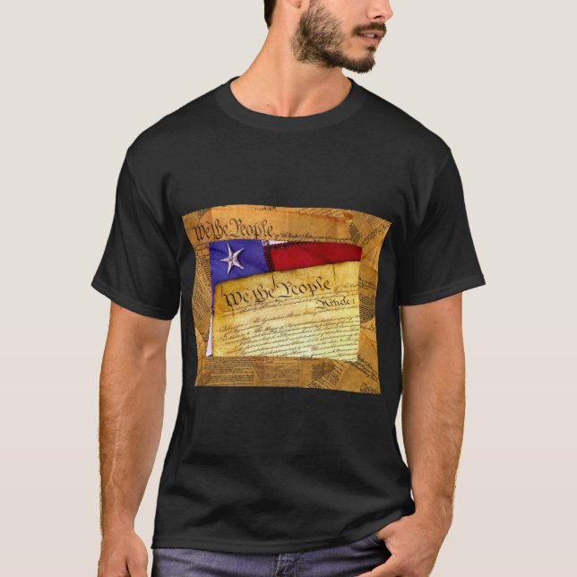 Die amerikanische Verfassung T-Shirt (Vorderseite)