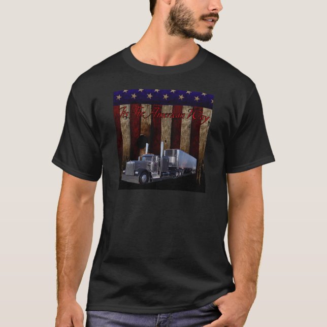 Die amerikanische Weise T-Shirt (Vorderseite)