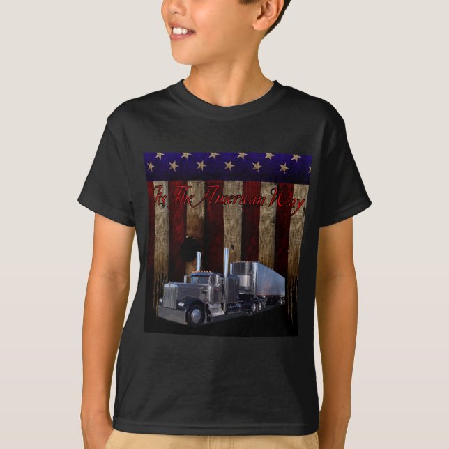 Die amerikanische Weise T-Shirt (Vorderseite)
