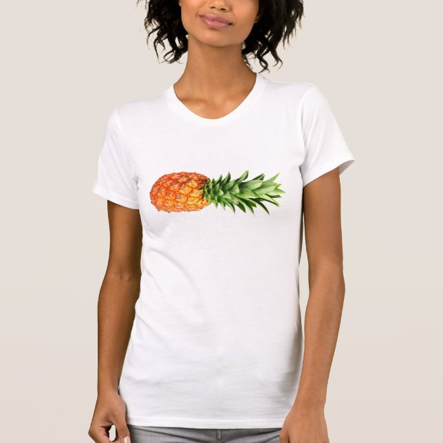 Die Ananas-T - Shirt der Frauen (Vorderseite)