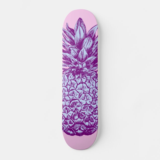 Die Ananas von Posh - Skateboard (Vorderseite)
