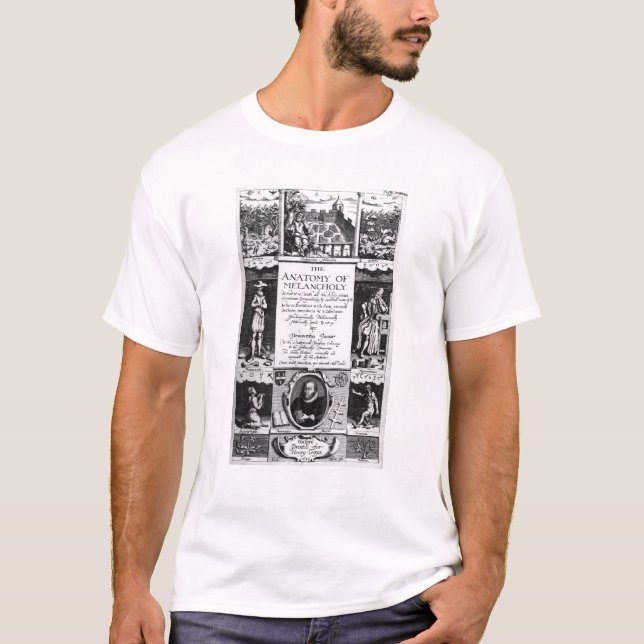 Die Anatomie der Melancholie T-Shirt (Vorderseite)