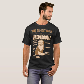 Die Anatomie des Sheepadoodle T-Shirt